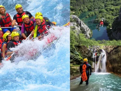 Rafting + Zipline Tour in Side